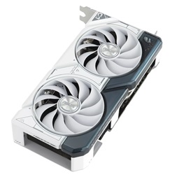 Asus nVidia DUAL-RTX4060-O8G-WHITE (8192MB, GDDR6, 2535/17000 Mhz, 128bit, 1xHDMI2.1, 3xDP1.4) videokártya