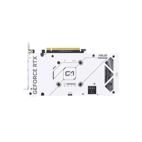 Asus nVidia DUAL-RTX4060-O8G-WHITE (8192MB, GDDR6, 2535/17000 Mhz, 128bit, 1xHDMI2.1, 3xDP1.4) videokártya