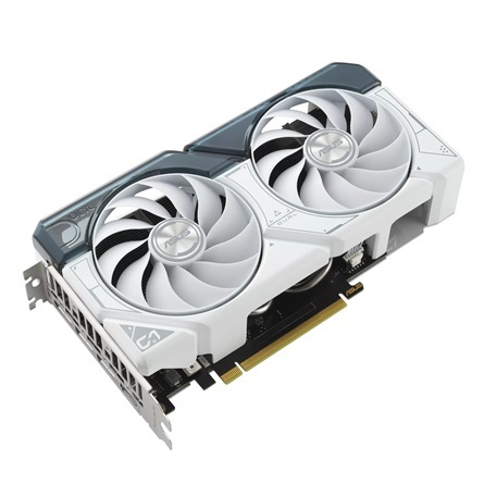 Asus nVidia DUAL-RTX4060TI-O8G-WHITE (8192MB, GDDR6, 2595/18000 Mhz, 128bit, HDMI2.1, 3xDP1.4) videokártya