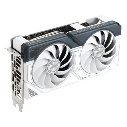 Asus nVidia DUAL-RTX4060TI-O8G-WHITE (8192MB, GDDR6, 2595/18000 Mhz, 128bit, HDMI2.1, 3xDP1.4) videokártya
