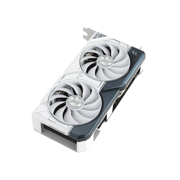 Asus nVidia DUAL-RTX4060TI-O8G-WHITE (8192MB, GDDR6, 2595/18000 Mhz, 128bit, HDMI2.1, 3xDP1.4) videokártya