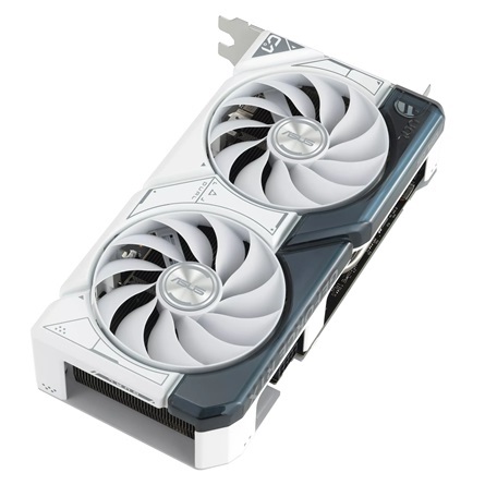Asus nVidia DUAL-RTX4060TI-O8G-WHITE (8192MB, GDDR6, 2595/18000 Mhz, 128bit, HDMI2.1, 3xDP1.4) videokártya