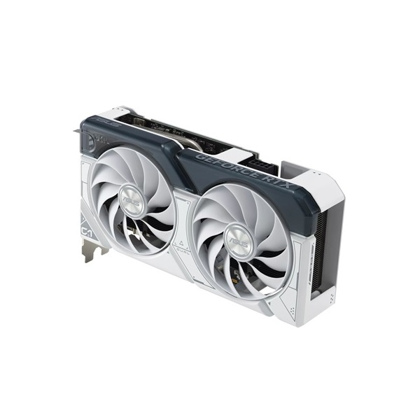 Asus nVidia DUAL-RTX4060TI-O8G-WHITE (8192MB, GDDR6, 2595/18000 Mhz, 128bit, HDMI2.1, 3xDP1.4) videokártya