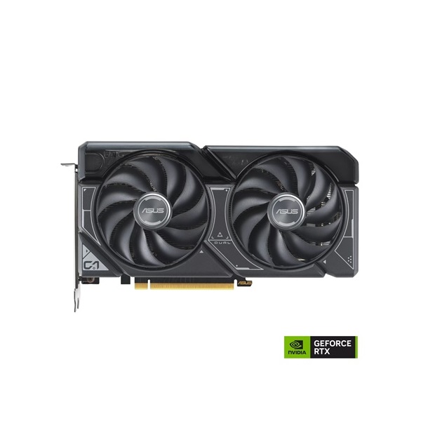 Asus nVidia DUAL-RTX4060TI-O8G (8192MB, GDDR6, 2595/18000 Mhz, 128bit, HDMI2.1, 3xDP1.4) videokártya