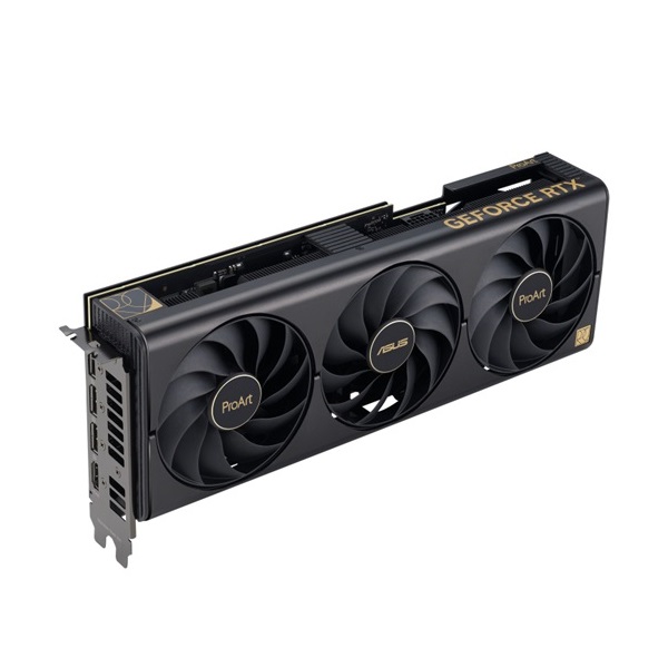Asus nVidia PROART-RTX4070TI-O12G (12288MB, GDDR6X, 2760/21000 Mhz, 192bit, 1xHDMI, 3xDP) videokártya