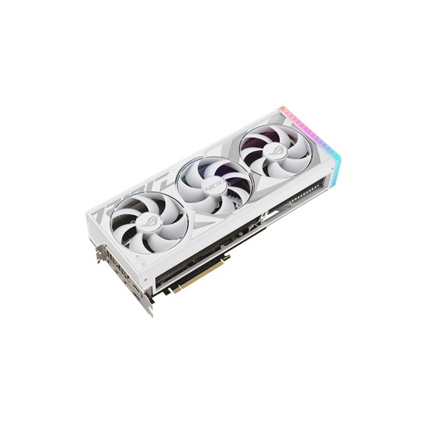 Asus nVidia ROG-STRIX-RTX4090-O24G-WHITE (24576MB, GDDR6X, 2640/21000 Mhz, 384bit, 2xHDMI, 3xDP) videokártya