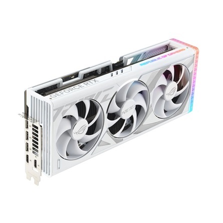 Asus nVidia ROG-STRIX-RTX4090-O24G-WHITE (24576MB, GDDR6X, 2640/21000 Mhz, 384bit, 2xHDMI, 3xDP) videokártya