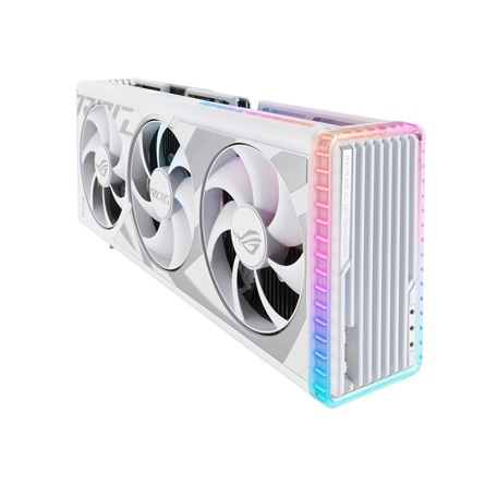 Asus nVidia ROG-STRIX-RTX4090-O24G-WHITE (24576MB, GDDR6X, 2640/21000 Mhz, 384bit, 2xHDMI, 3xDP) videokártya