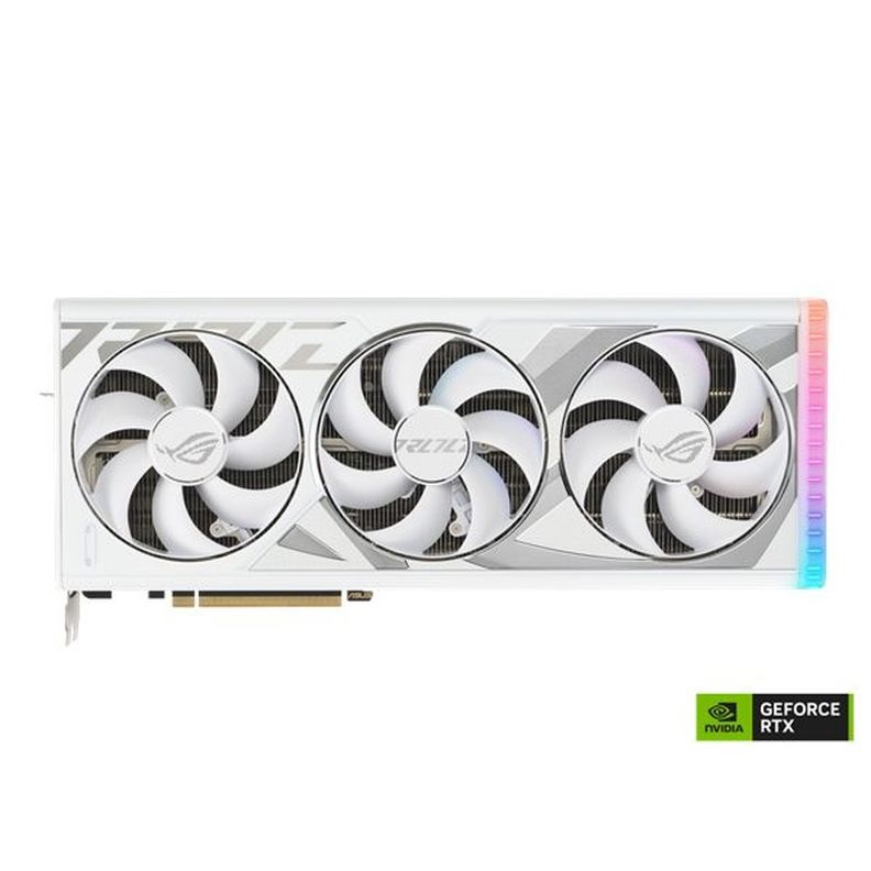 Asus nVidia ROG-STRIX-RTX4080-O16G-WHITE (16384MB, GDDR6X, 2655/22400 Mhz, 256bit, 2xHDMI, 3xDP) videokártya
