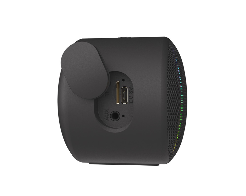 Audictus Aurora Mini RGB fekete Bluetooth hangszóró