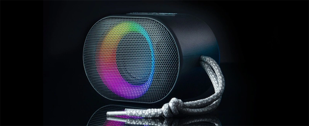 Audictus Aurora Mini RGB fekete Bluetooth hangszóró