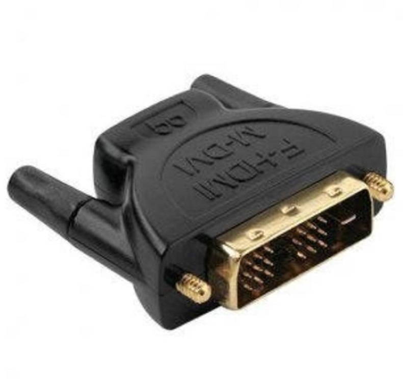 AudioQuest HDM/DVIF2M HDMI Type A aljzat - DVI dugó aranyozott csatlakozós adapter