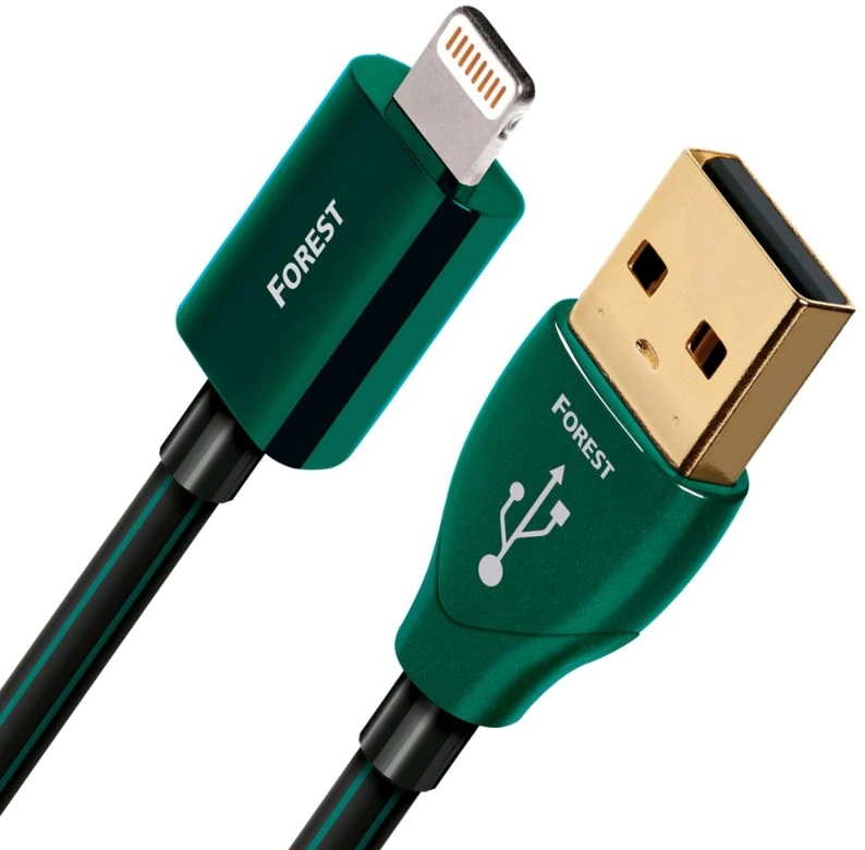 AudioQuest Forest LTNUSBFOR01.5 1,5m USB 2.0 Type-A - Lightning kábel