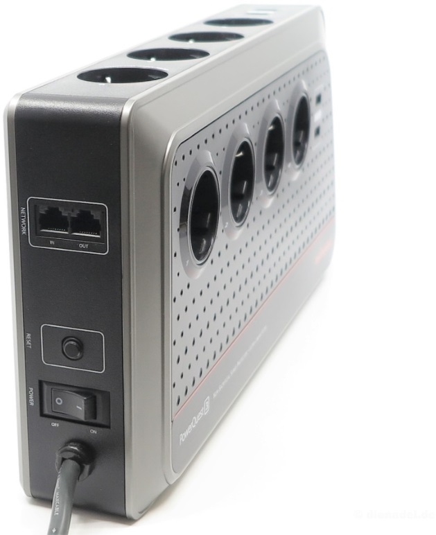 AudioQuest PowerQuest PQ-3 8db 230V Schuko/4db USB túláramvédő és hálózati szűrő