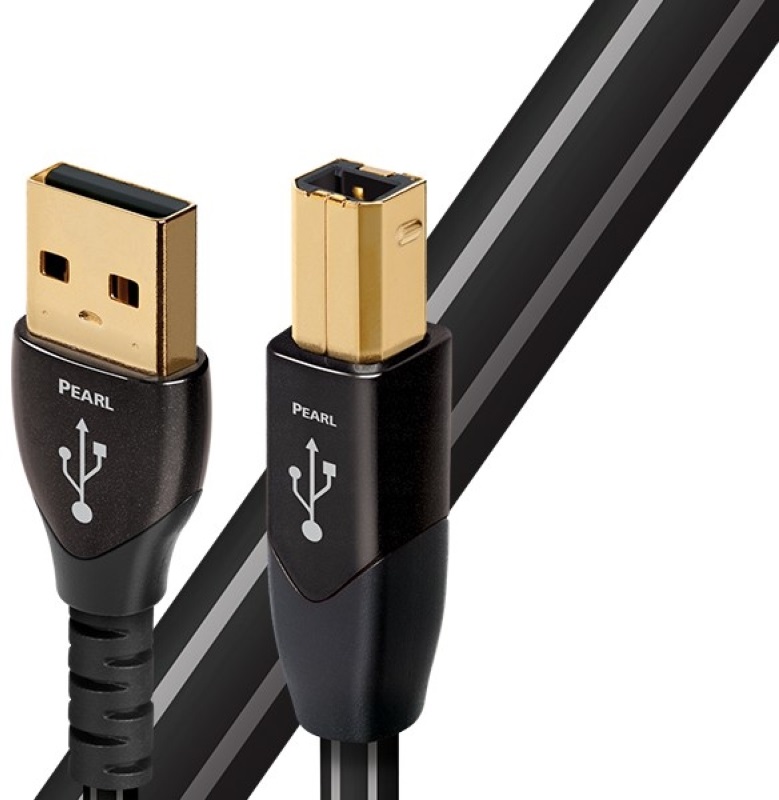 AudioQuest Pearl USBPEA0.75 0,75m USB 2.0 Type-A - Type-B USB kábel