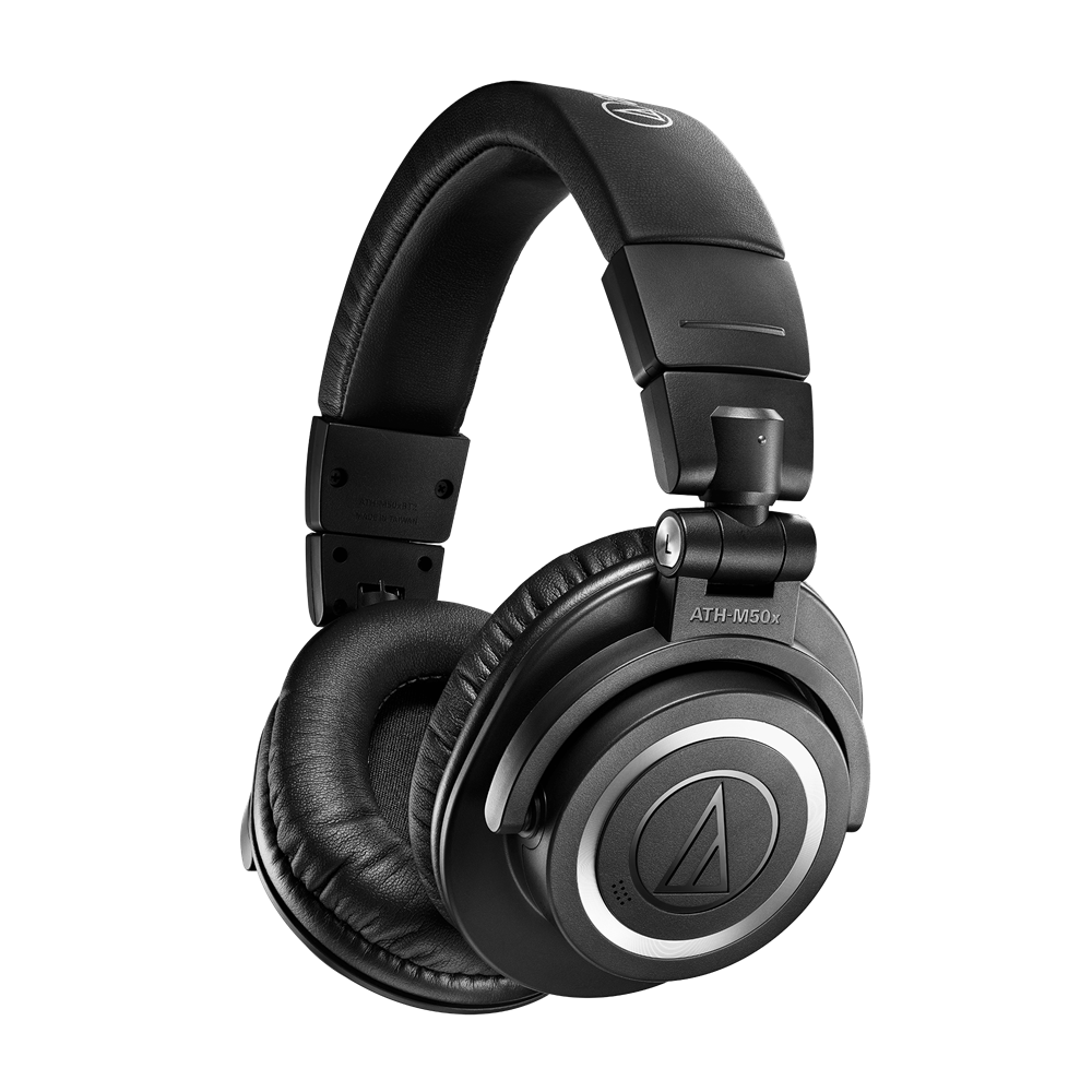 Audio-Technica ATH-M50XBT2 Bluetooth stúdió minőségű fekete fejhallgató