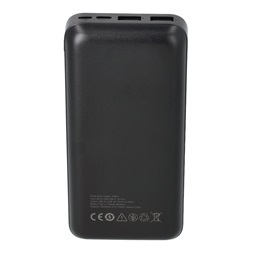 Avax PB201B LIGHTY 20000mAh fekete power bank