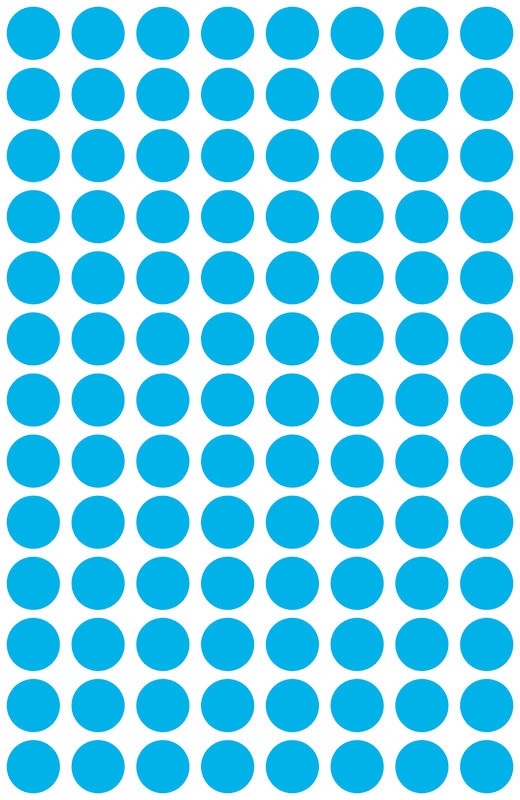 Avery 3011 8mm 416db-os kék jelölőpont