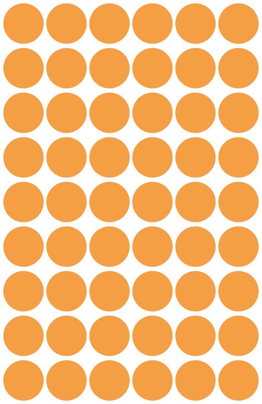 Avery 3148 12mm 270db-os világosnarancs jelölőpont