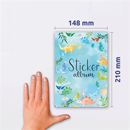 Avery 57793 Dinoszaurusz A5 matricagyűjtő album