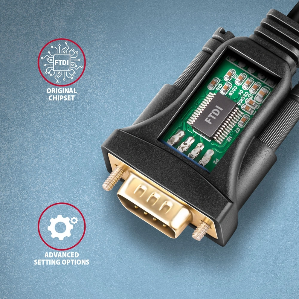 Axagon ADS-1PQN USB - soros aktív adapter kábel