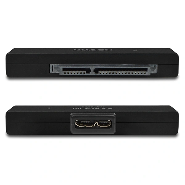 Axagon ADSA-1S6 USB 3.0 szürke külső SATA3 HDD/SSD ház