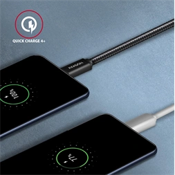Axagon BUCM3-AM20AB USB-C 3.2 Gen 1 -  USB-A 2 m fekete kábel