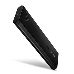 Axagon EEM2-UB2 USB-C 3.2 Gen 2 M.2 NVMe fekete csavar nélküli külső SSD ház