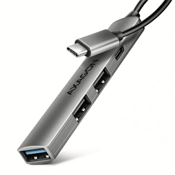 Axagon HUE-STC ALU STRIP USB-C 4 port hub