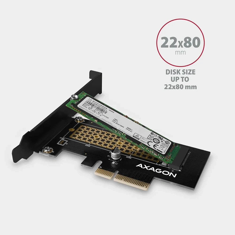 Axagon PCEM2-N PCI-Express - NVME M.2 adapter