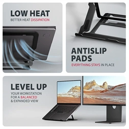 Axagon STND-LAB állvány laptopokhoz és táblagépekhez