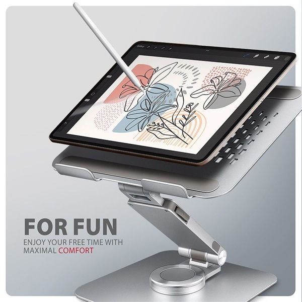 Axagon STND-LR ALU HQ 10"-17,3" laptop állvány