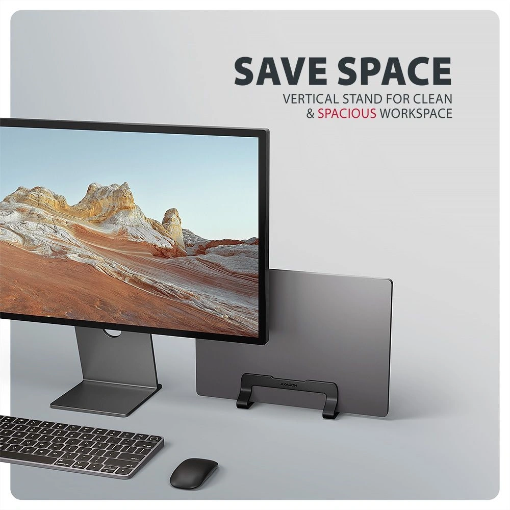 Axagon STND-VB függőleges állvány laptopokhoz és táblagépekhez