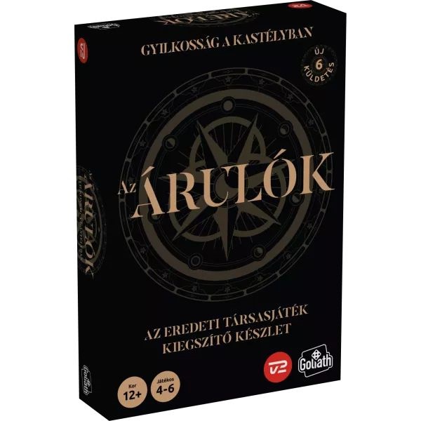 Az Árulók-Gyilkosság a kastélyban társasjáték kiegészítő szett