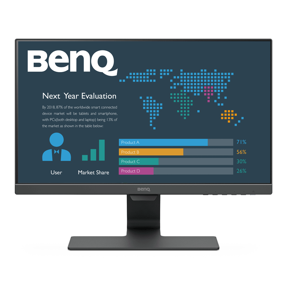 BENQ 21,5" BL2283 FHD IPS HDMI/VGA fekete LED monitor