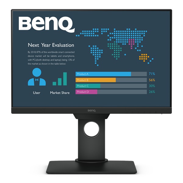 BENQ 22,5" BL2381T WUXGA IPS DP/VGA/HDMI/USB fekete LED monitor
