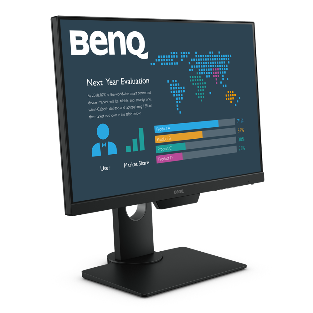 BENQ 22,5" BL2381T WUXGA IPS DP/VGA/HDMI/USB fekete LED monitor