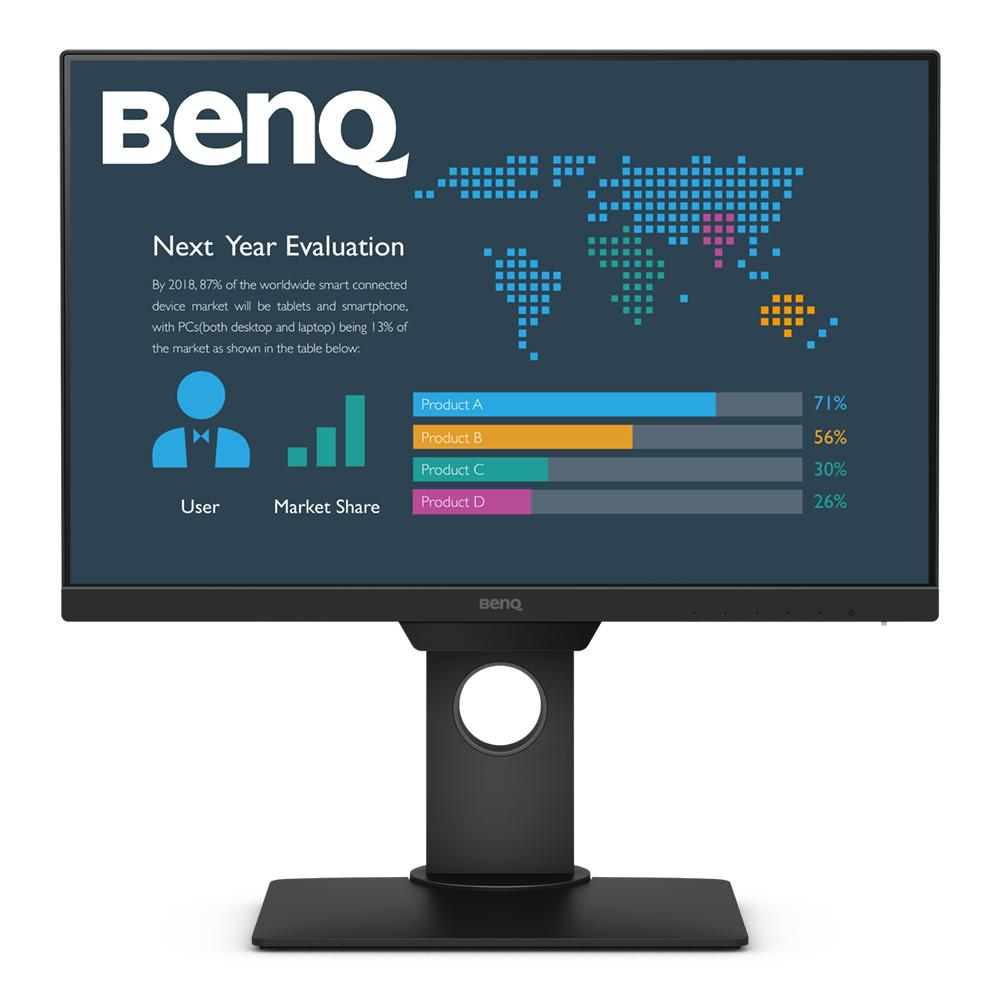 BENQ 22,5" BL2381T WUXGA IPS DP/VGA/HDMI/USB fekete LED monitor