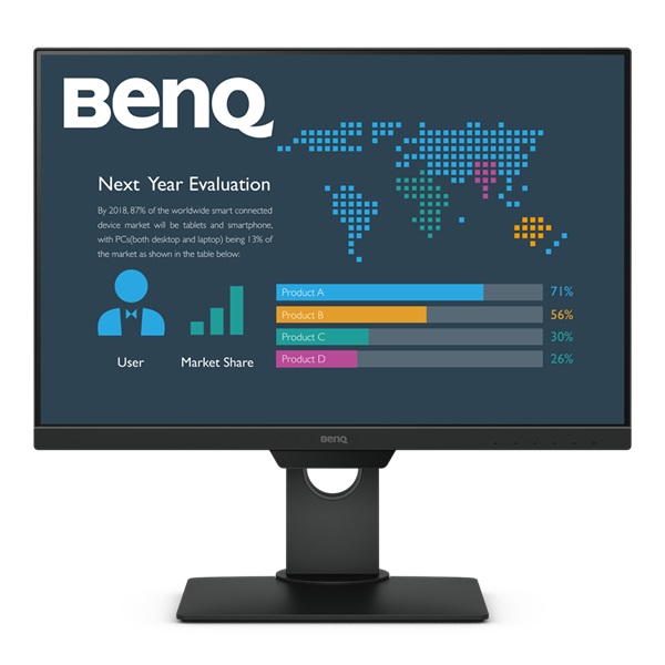 BENQ 24,5" BL2581T WUXGA IPS DP/VGA/HDMI/USB fekete LED monitor