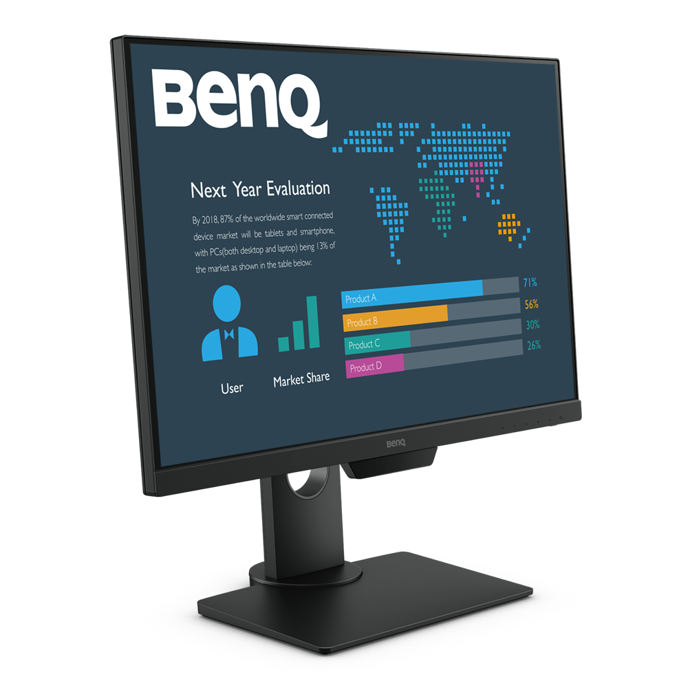 BENQ 24,5" BL2581T WUXGA IPS DP/VGA/HDMI/USB fekete LED monitor