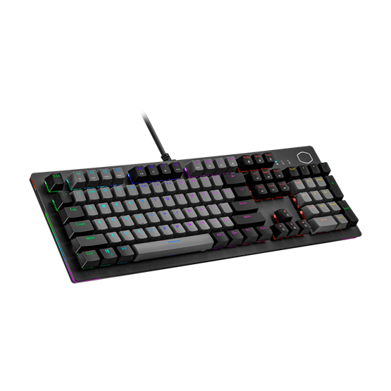 Cooler Master CK352 HUN fekete-szürke mechanikus (brown switch) gamer billentyűzet