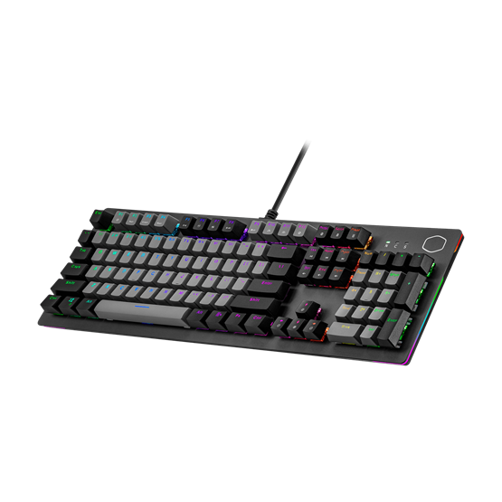 Cooler Master CK352 HUN fekete-szürke mechanikus (brown switch) gamer billentyűzet