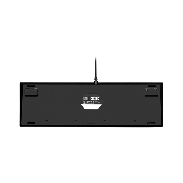 Cooler Master CK352 HUN fekete-szürke mechanikus (brown switch) gamer billentyűzet