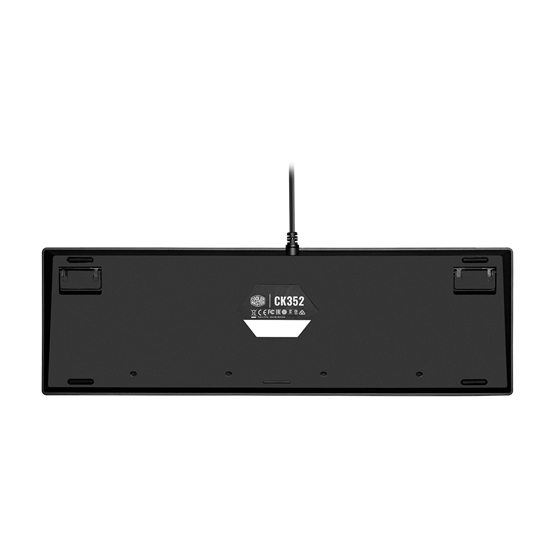 Cooler Master CK352 HUN fekete-szürke mechanikus (brown switch) gamer billentyűzet