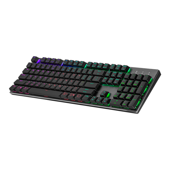 Cooler Master SK653 HUN fekete mechanikus (TTC Low Red switch) gamer billentyűzet