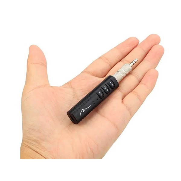 Media-Tech MT3588 hordozható fekete Bluetooth vevő