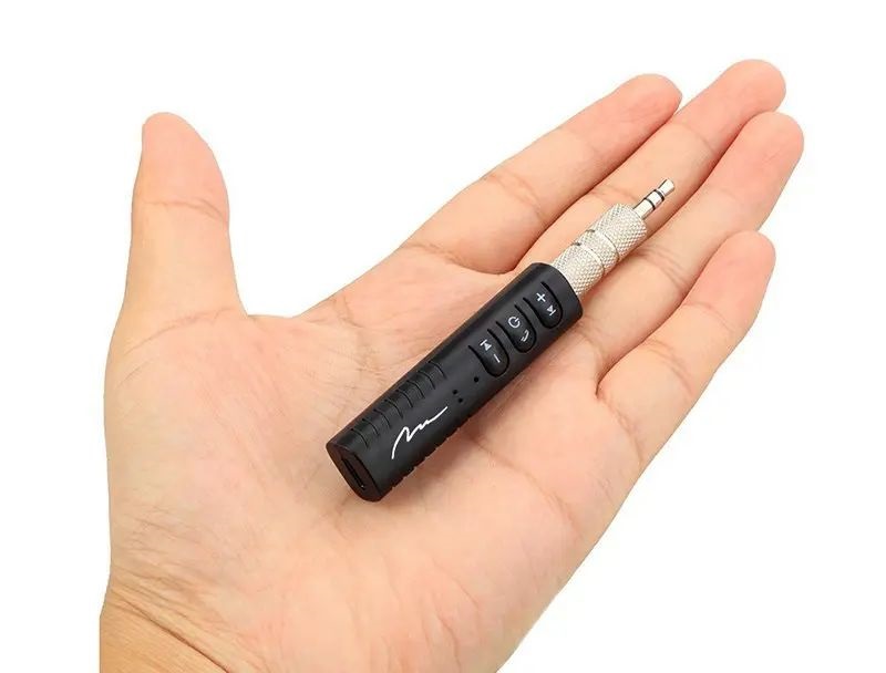 Media-Tech MT3588 hordozható fekete Bluetooth vevő