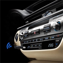 Media-Tech MT3588 hordozható fekete Bluetooth vevő