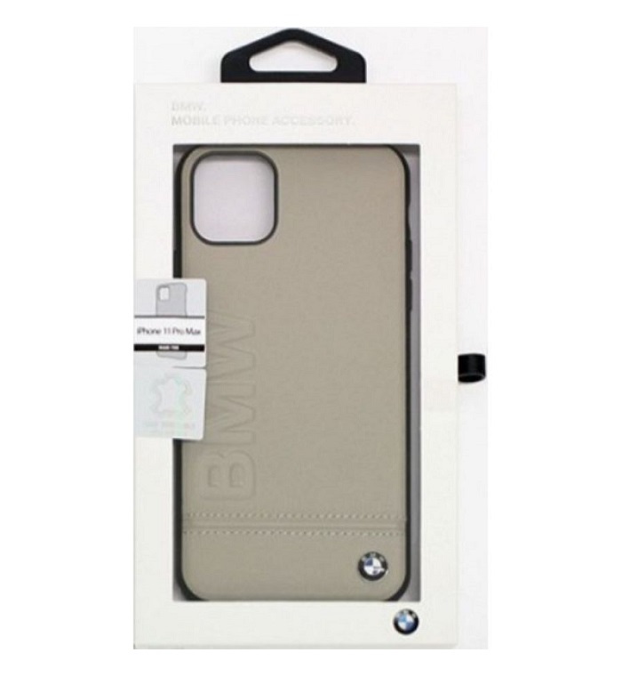 BMW Logo Imprint iPhone 11 Pro Max zsákszínű keménytok