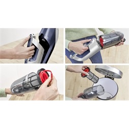 BOSCH BCH3K2851 Flexxo Gen2 2in1 vezeték nélküli álló porszívó